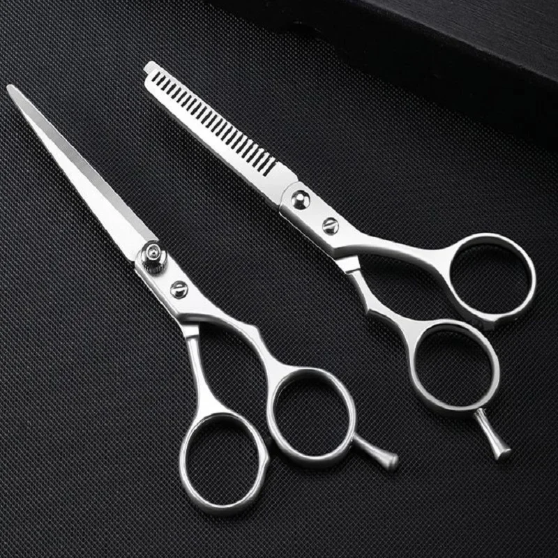 Professional hairdressing scissors barber accesories Hair Thinning Cut Metal Scissors Tooth Shears Styling Tool cutting scissors