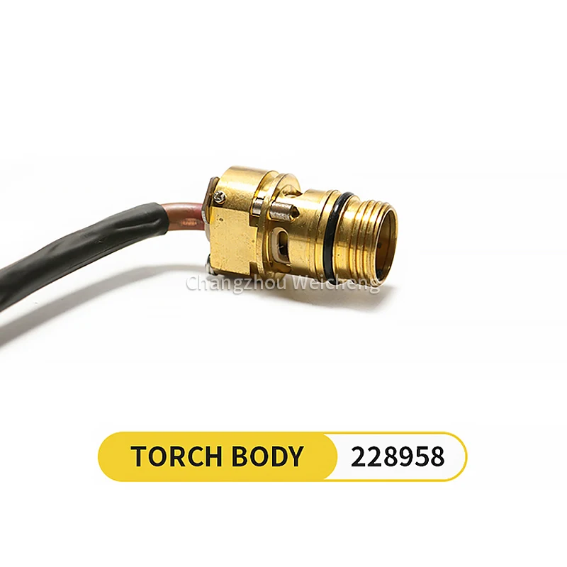 جسم شعلة قطع البلازما النحاسي عالي الجودة 228958 مستهلك لشعلة Powermax105