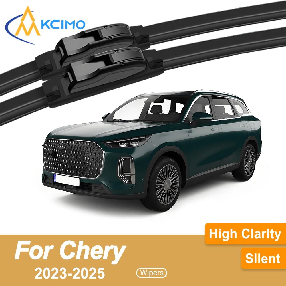 

Комплект из 2 дворников премиум-класса, совместимых с Chery Tiggo 9 2023-2025, всепогодные, долговечность для безопасного вождения