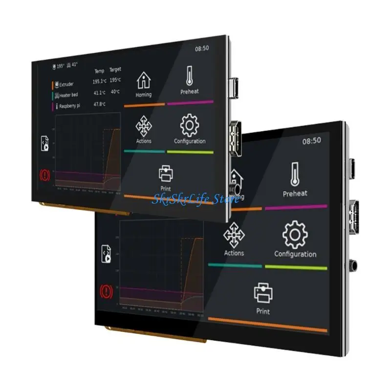 

E65E Professional 5inch 7inch HDMI5 HDMI7 Touches Screen Monitor for RPI4 Printers