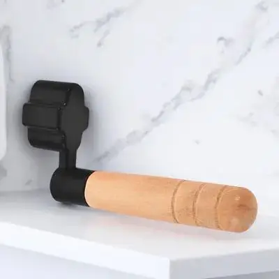Manual Guitar String Winder with Wooden Handle for Acoustic and Electric Guitars Fast String Replacement Universal Compatibility