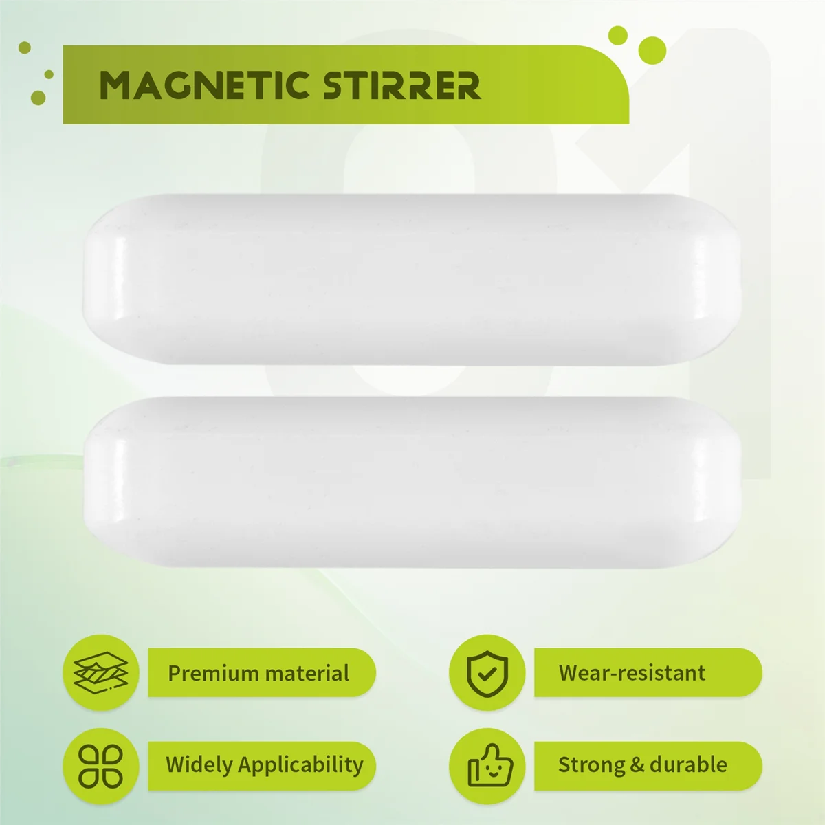 A06K 8Pcs 8mm x 30mm PTFE Magnetische Rührer Mixer Rühren Bar Rühren Stange Magnetische Labor Bar Rühren platte Bar Rühren Platte Magnet