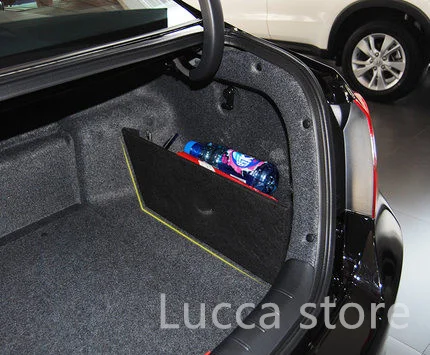 For Honda Accord 2008-2021 Car Accessories Flannel Auto Trunk Side Storage Organizer Board Partitions Plate Tail Box Shield