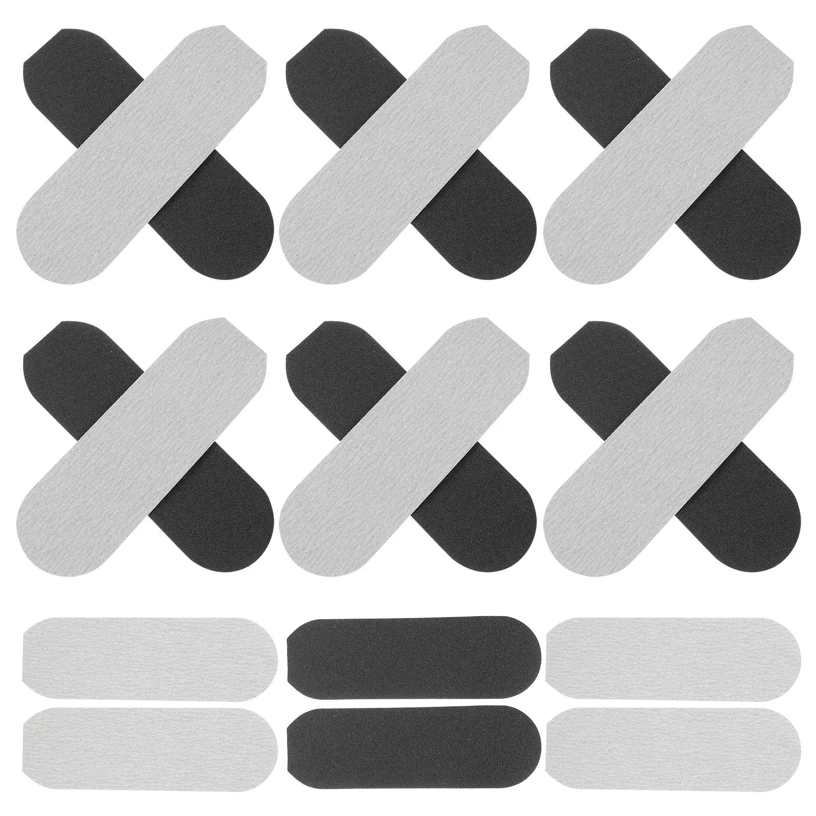 

20 Pcs Foot File Sandpaper Sticker Scraper Tool Files Dead Skin Refills Pads Remover Pumice Stone Feet Care Heel Repair