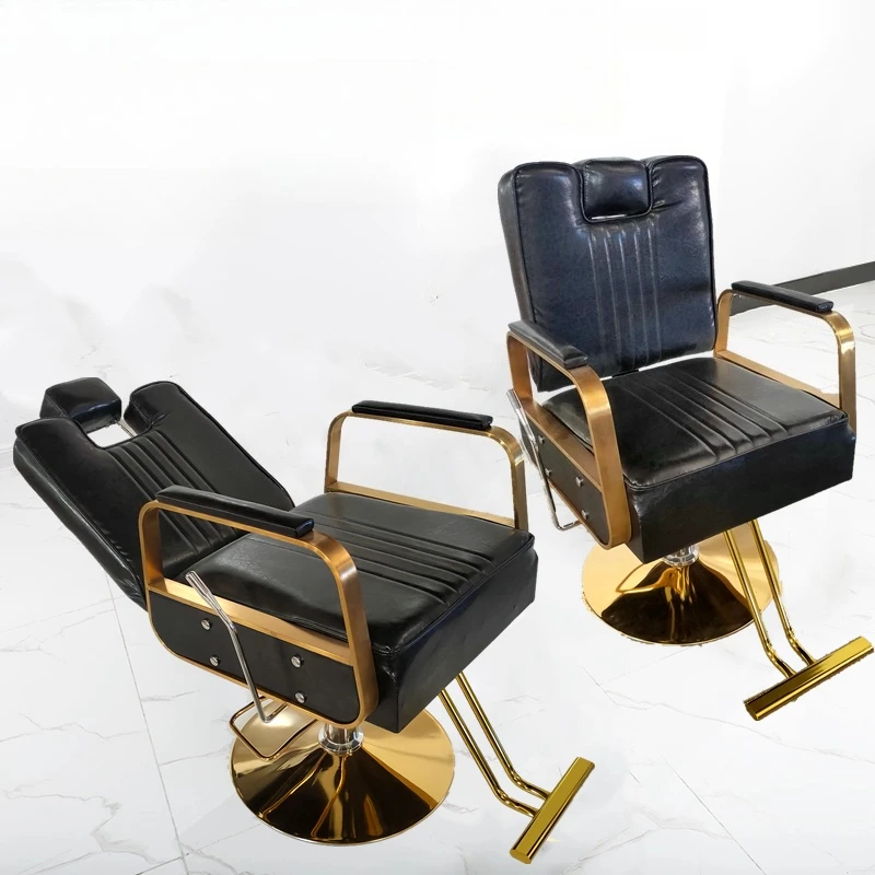 

Trendy Comfortable Barber Chair Chairs Aesthetic Design Delicacy Hairdresser Chair Ergonomic Custom Kapperstoel Hair Furniture