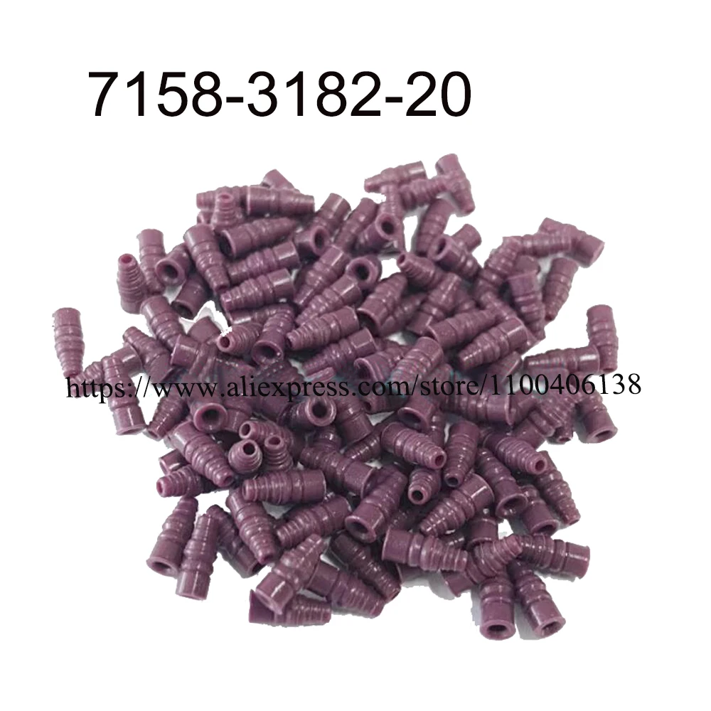 5000PCS seal rubber 7158-3182-20 automotive Waterproof male female wire connector terminal plug pin socket