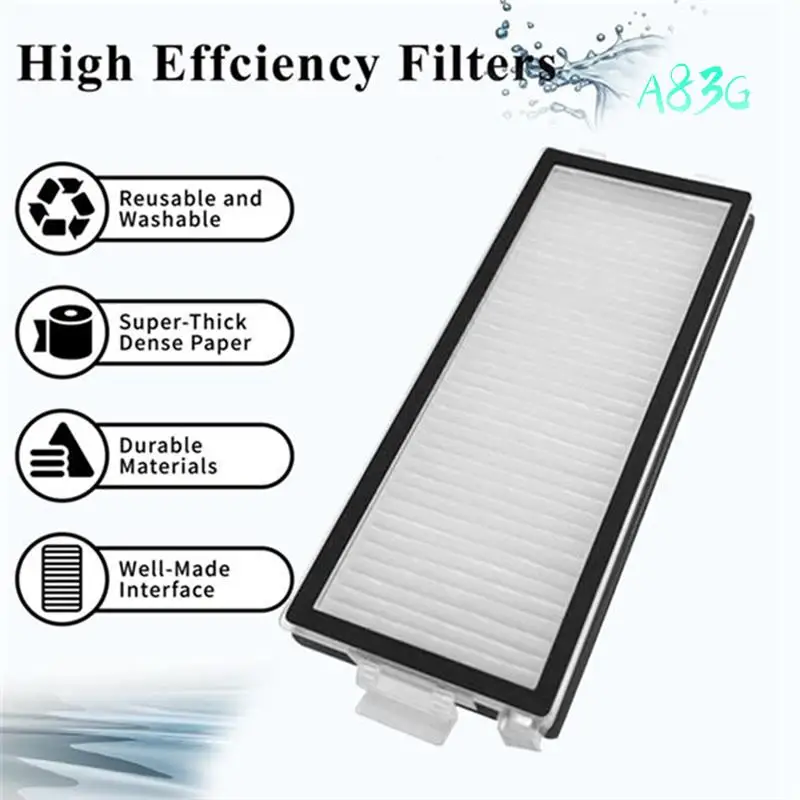 

A83G-For Roborock P10S PRO / V20 Robot Dust Box With Filters Vacuum Cleaner Replacement Accessories Dust Trash Box Parts