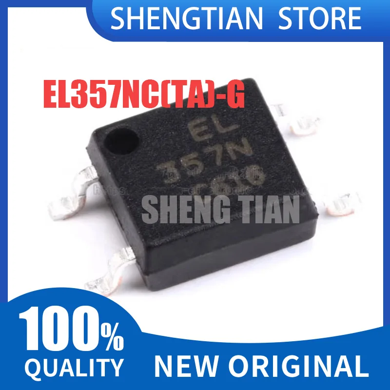 50PCS/Lot Original EL357N EL357N-C EL357NC(TA)-G SOP-4 EL357 patch optocoupler
