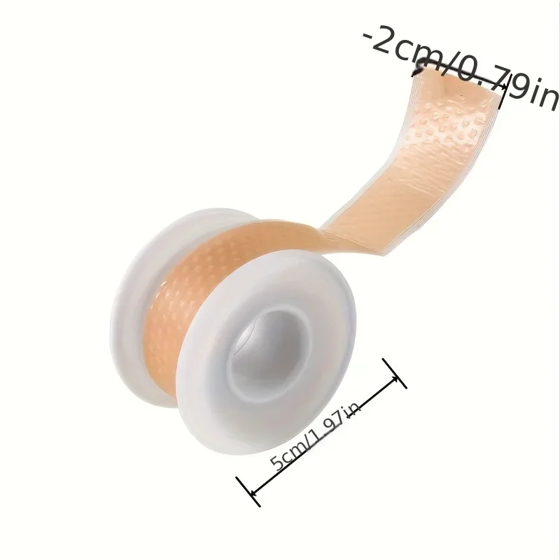 1롤 젤 힐 프로텍터 발 패치 접착성 물집 패드 힐 라이너 신발 스티커 완화 플라스터 발 관리 쿠션 그립