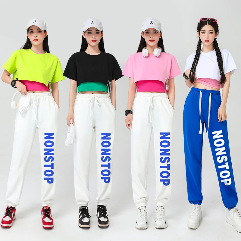 

Новый модный женский спортивный топ для фитнеса и танцев с буквенным принтом, весна-лето, для повседневной носки и занятий квадратными танцами