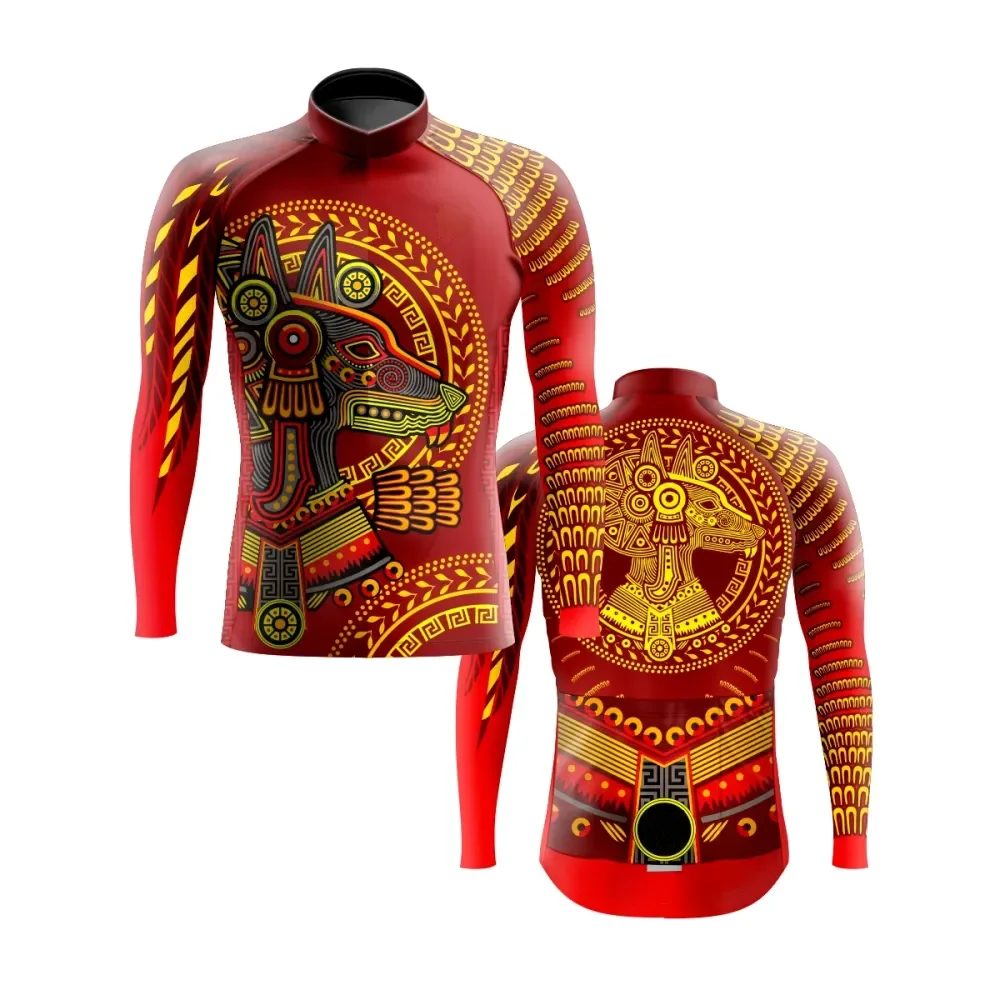 Mexico Cycling Jersey Men Long - Mountain Biking New Mexico ulasan dan harga