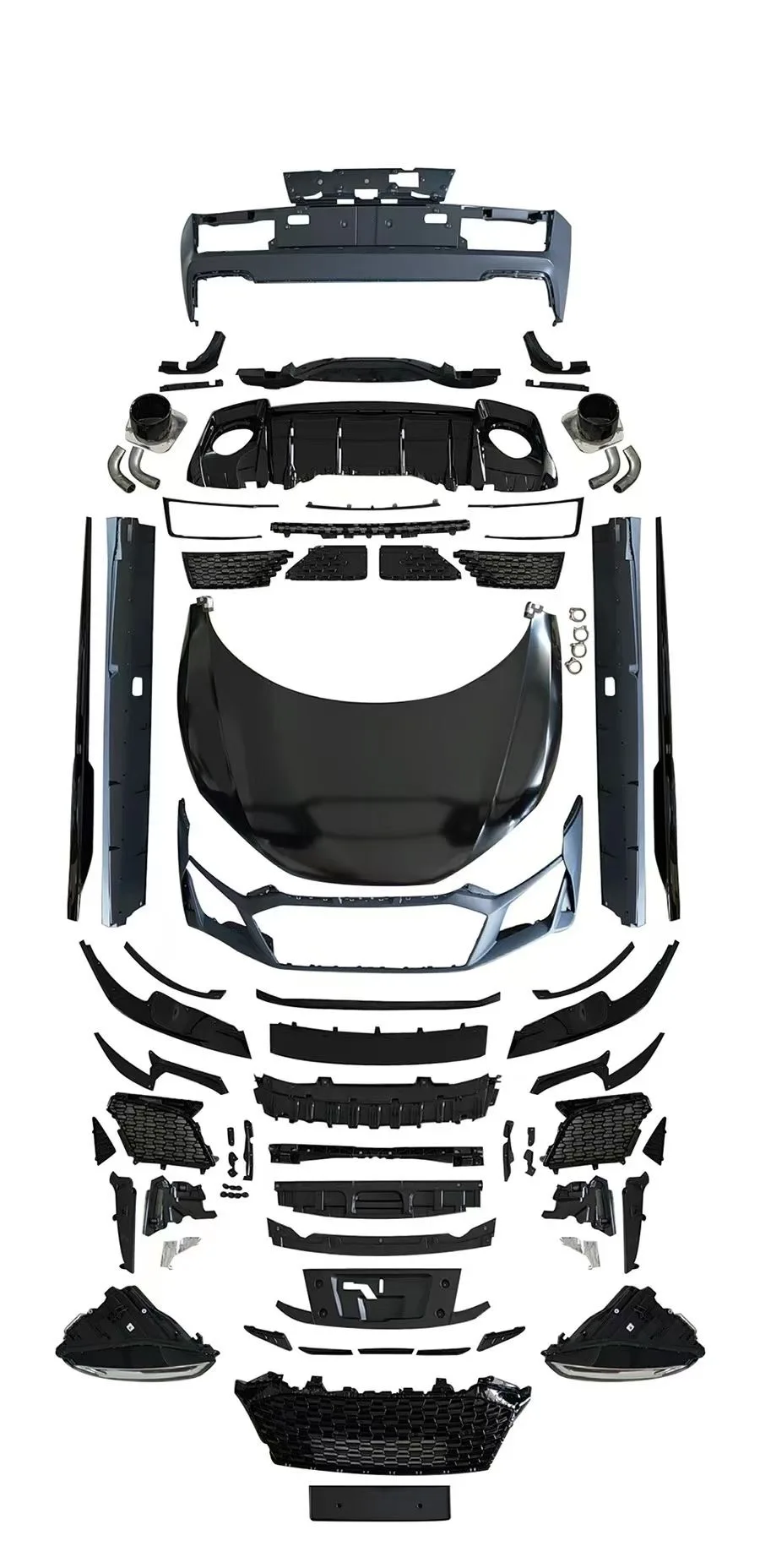 Full Custom Build With An Old-toFor Suitable Upgrading Old R8 Models To New Models From 2007 To 2014Extreme Makeover