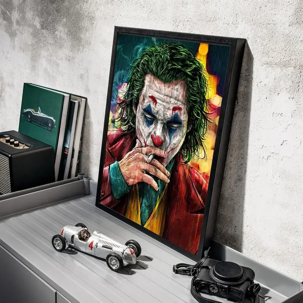 1pc Joker Poster Paper Print Home Bedroom ingresso Bar Cafe Art Painting Decoration