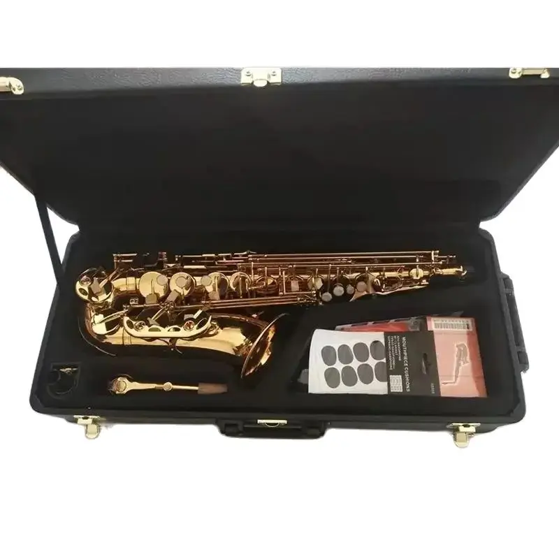 

The new 875 original one-to-one-style E-flat professional Alto saxophone brass deep engraving gold-plated alto sax instrument