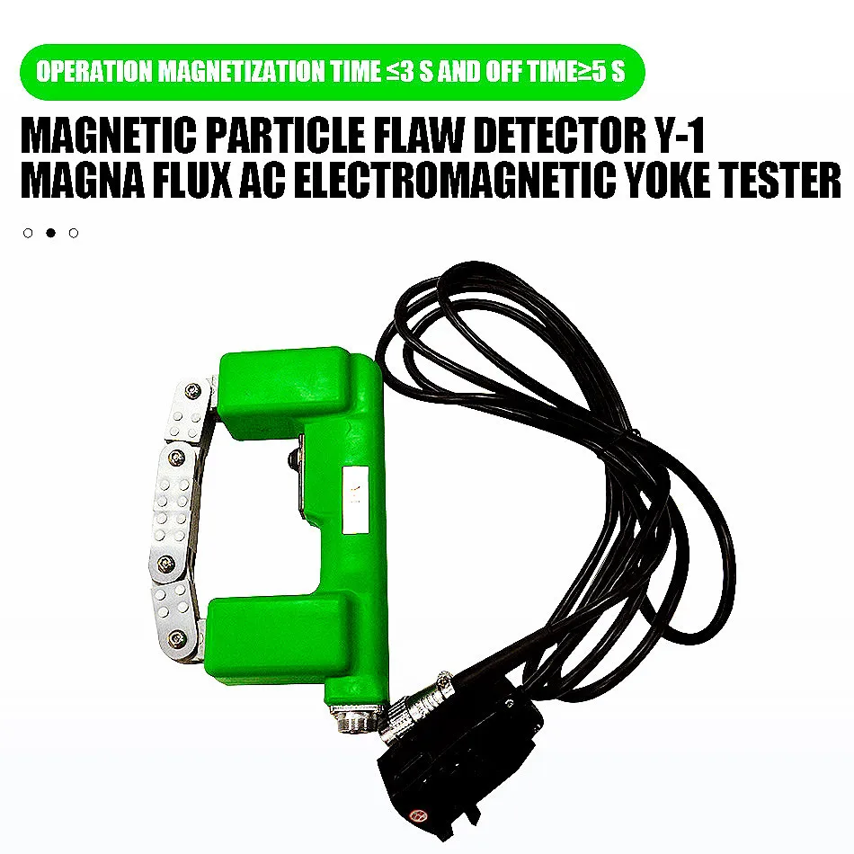 AC DC Magnetized Magnetic Particle Flaw Detector Y-1 Magna Flux AC Electromagnetic Yoke Tester Magnetic Particle Flaw Detector