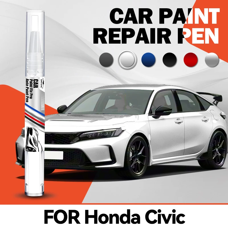 For Honda Civic 1972-2025 Car body paint pen acrylic paints automotive paint repair car detailing tools detailing auto