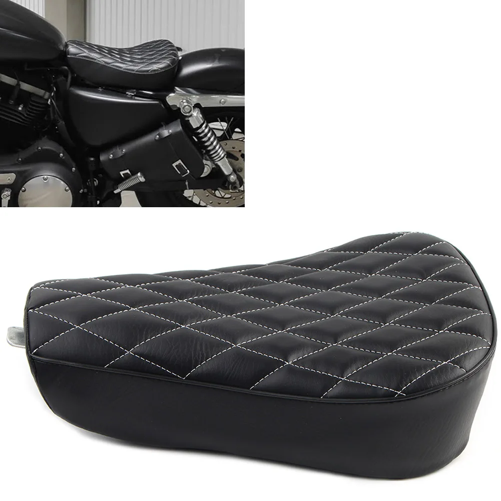 Motorcycle Front Driver Solo Seat Cushion For Harley Davidson Sportster Forty Eight XL1200 XL883 72 48 2004-2019