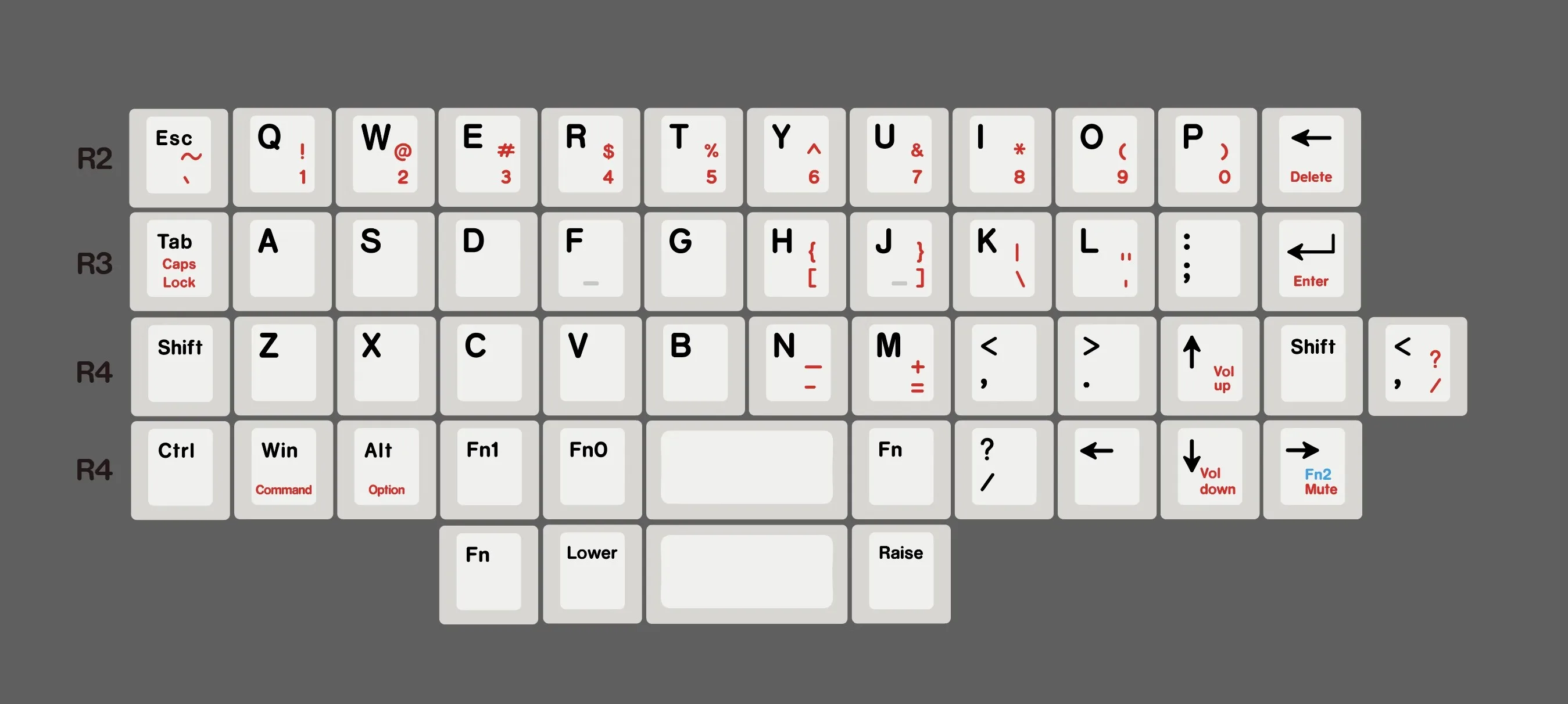 Custom 1 Set Planck BOW WOB Ortho Linear Keycaps Dye Sub PBT Cherry Profile Space 0 GMK Red Cyrillic Russian for Ortho Gift