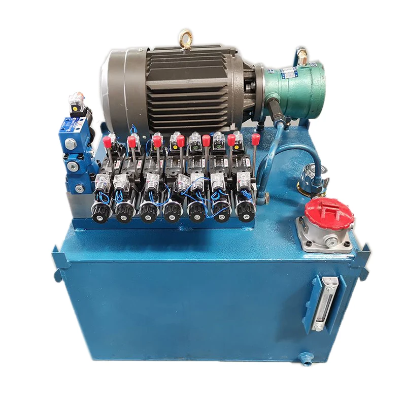 Multi-way Valve Hydraulic Cylinder test Hydraulic    Station Oil Station