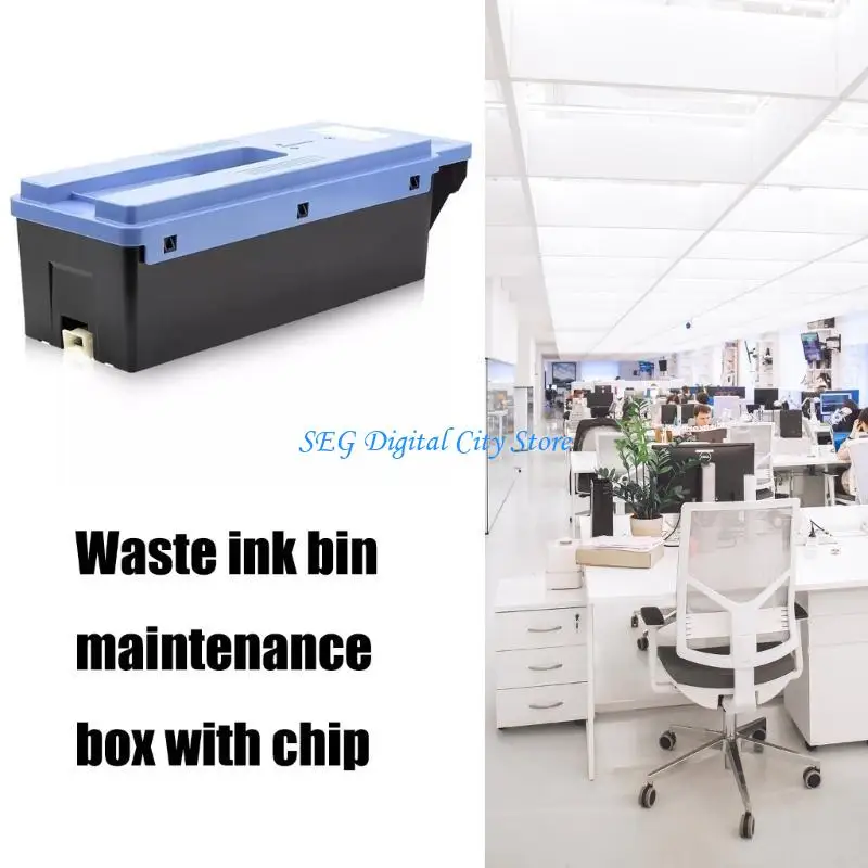 U75B Durability ABS Waste Collector MC30 Maintenance Box Compatible for MC30 Printers, Low Replacement Frequency