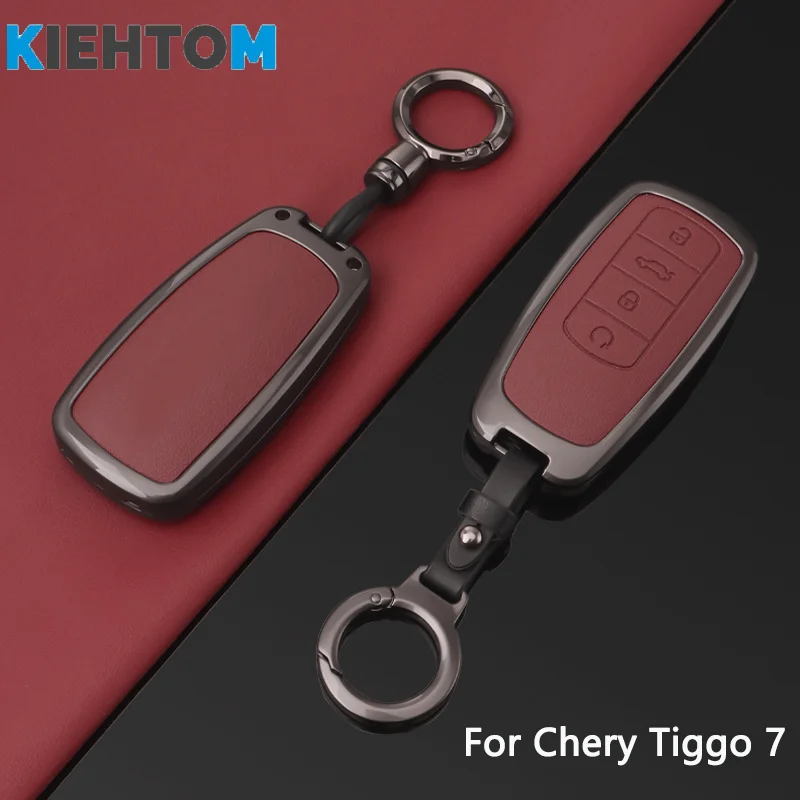 

Car Key Cover for Chery Tiggo 8 Pro/Plus Arrizo 8 Tiggo 7 Plus Tiggo 9 Omoda 5 Fulwin A8 Jaecoo J7 Remote Fob Protector Case