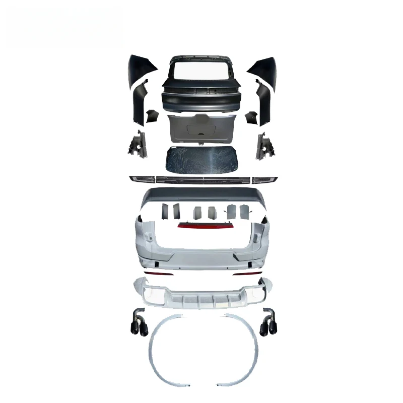 Premium Accessories Body Kit 2011-2017 958.1 Upgrade 2024 9Y0.2 Car Bumpers Trunk Lid High Quality