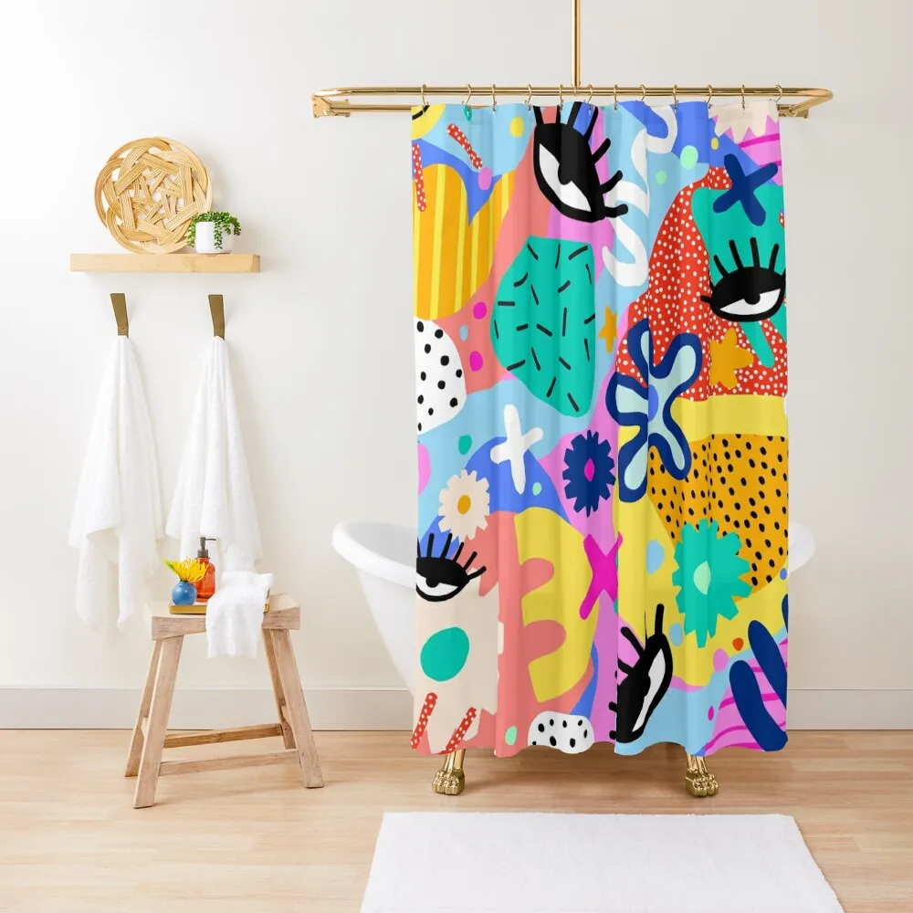 

Deb McNaughton Merch Shower Curtain Bathroom Curtains For Shower Waterproof Fabric Shower Curtain