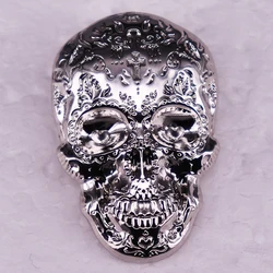 Sugar Skull Lapel Pin Halloween Calavera Brooch Celebration of the Day of the Dead & Roman Catholic holiday All Souls' Day!