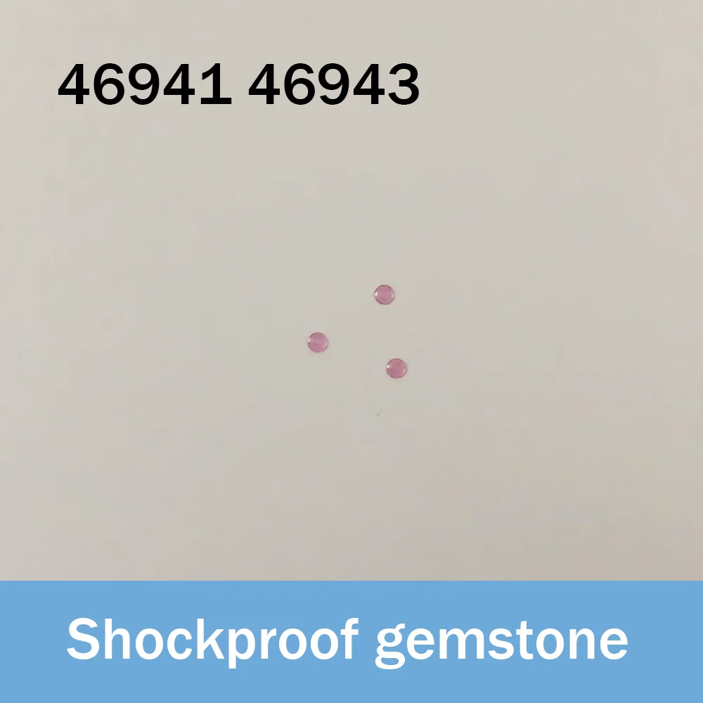 Watch Accessories Shock Absorber Gemstone for 46941 46943 Movement Watch Repair Parts Triangle Style 3/5pcs
