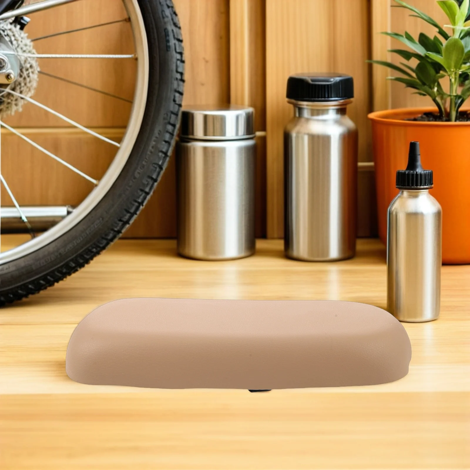 

13x6inches Thickened Bike Saddle Cushion - Padded Rear Seat for Mountain Bikes Electric Cycles Ensures Comfortable Riding