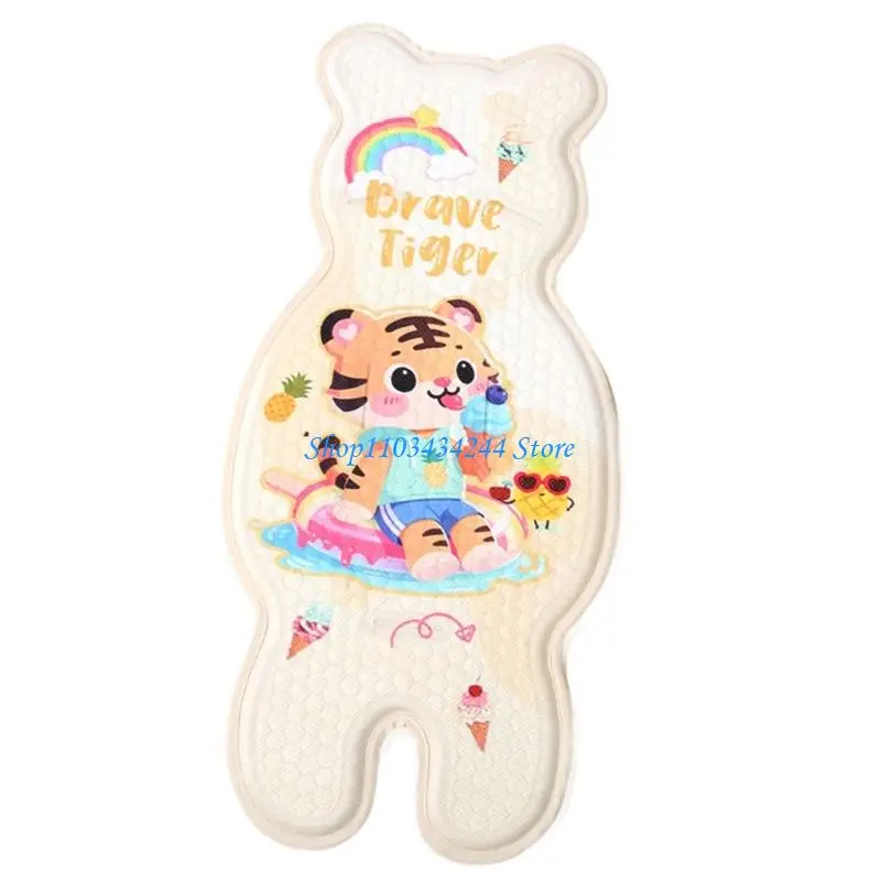 

Мягкая подушка сиденья для детских колясок из ТПЭ, охлаждающий коврик, нескользящий дизайн, быстрая установка, необходимая вещь