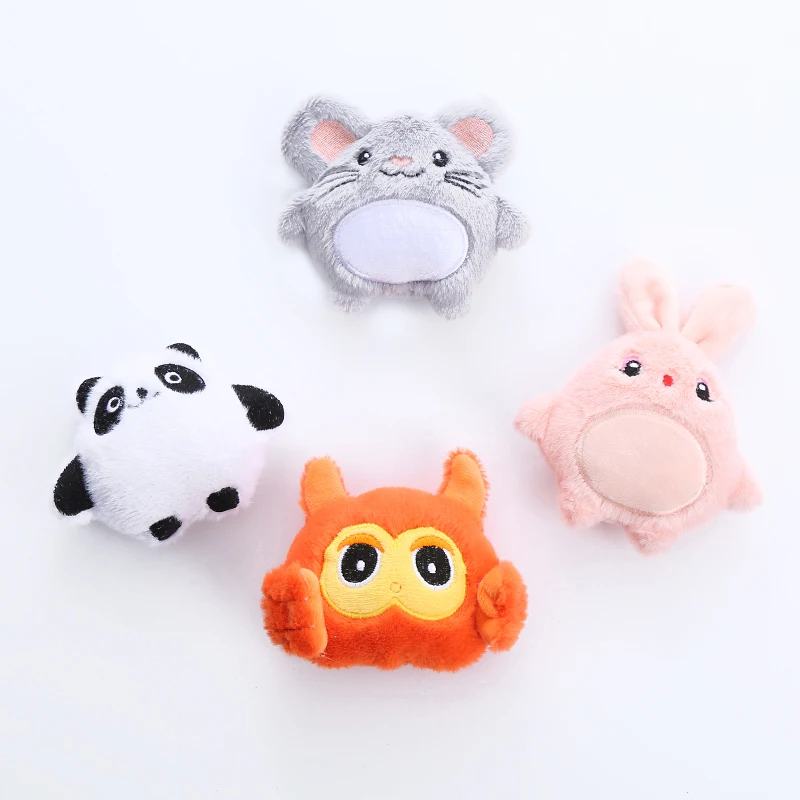 Catnip plush paper Cat toys include catnip cute cartoon animal toys