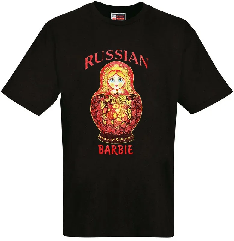 Russian Nesting Doll Matryoshka T-Shirt 100% Cotton O-Neck Summer Short Sleeve Casual Mens T-shirt Size S-3XL