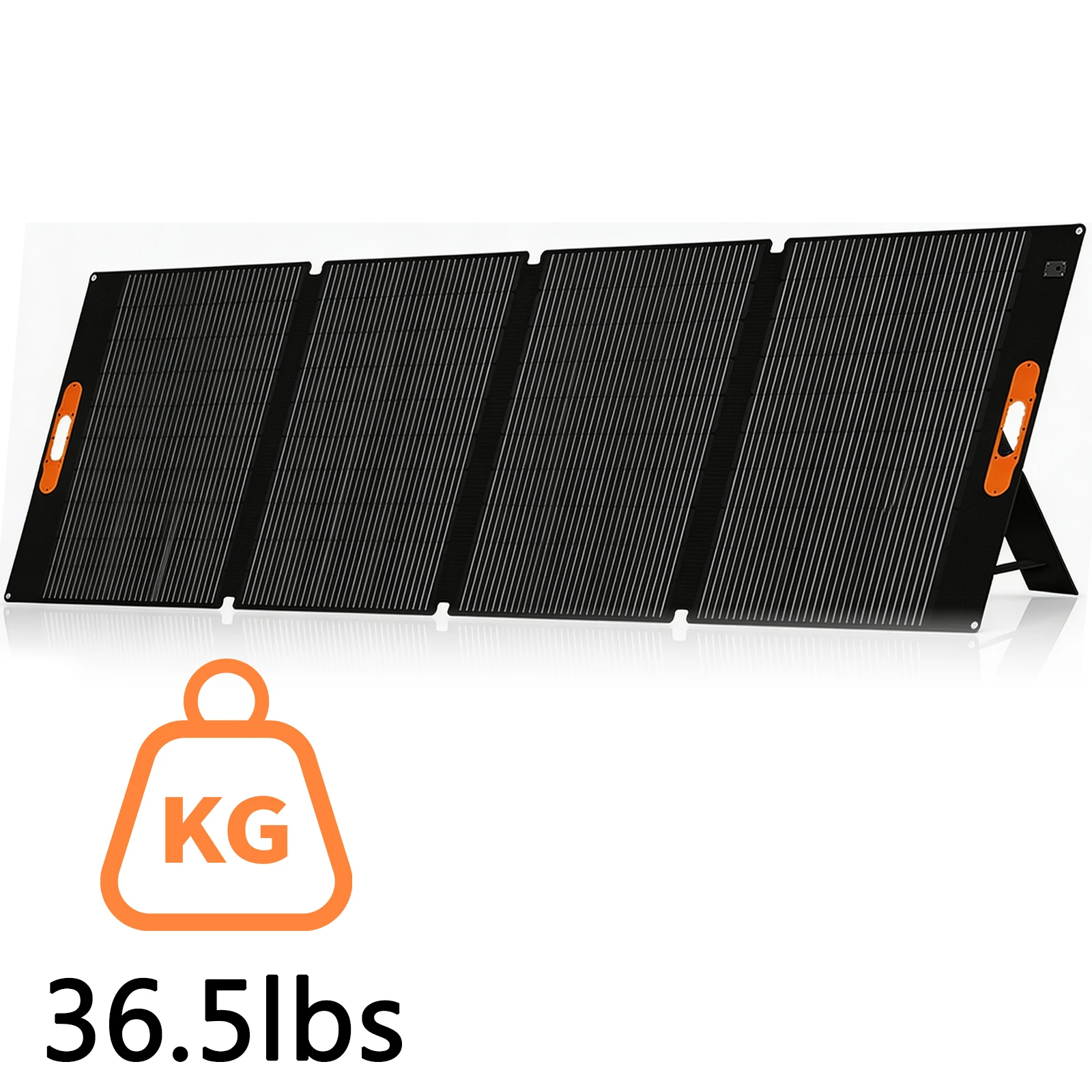 420W Opvouwbaar Draagbaar Zonnepaneel met Hoge Conversie-efficiëntie, Zonnelader met 4-in-1 Connector Kabel, Buiten Zonne-energie voor Power Station, Kamperen, Camper, Boot, Off-Grid Leven