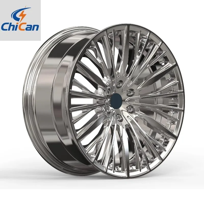 

【2026】Chican Custom Forged High Quality Chromed Passenger Car Wheels for Mercedes Benz Bmw Volkswagen Ford Chevrolet Toyota Hond