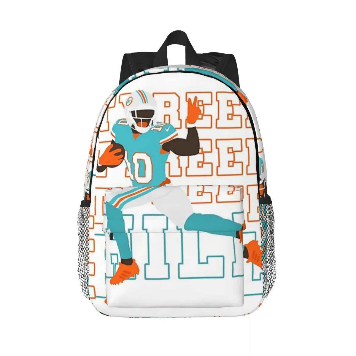 Tyreek Hill 10 Backpacks Boys Girls Bookbag Cartoon Children School Bags Laptop Rucksack Shoulder Bag Large Capacity