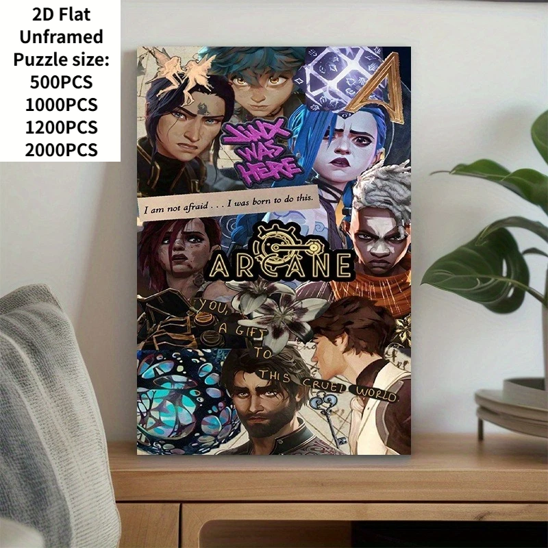 

Пазл из 500/1000 деталей с популярными персонажами аниме, развивающая игрушка для детей, детские игры, рождественский подарок