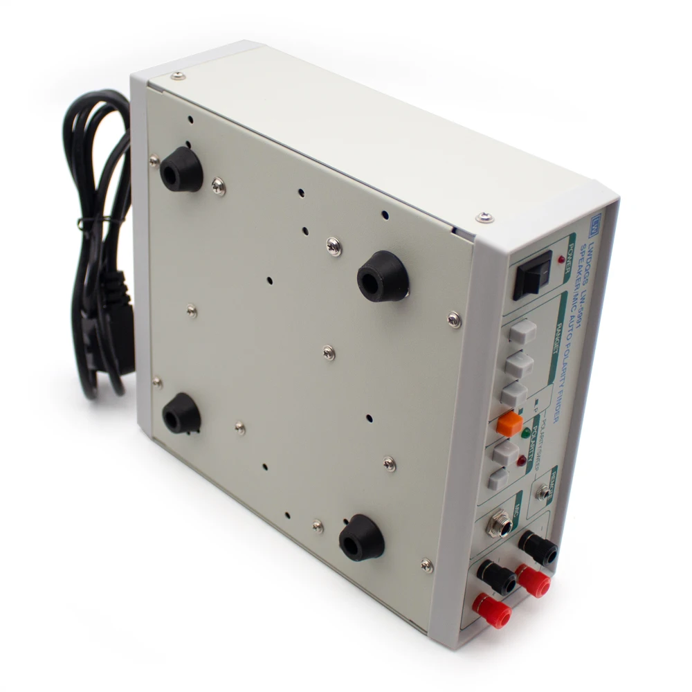 

AC 220V Automatic Speaker Polarity Tester Audio Testing Instrument Mic/Headphone/Speaker Tester 0.2s Fast Detection LW-5991