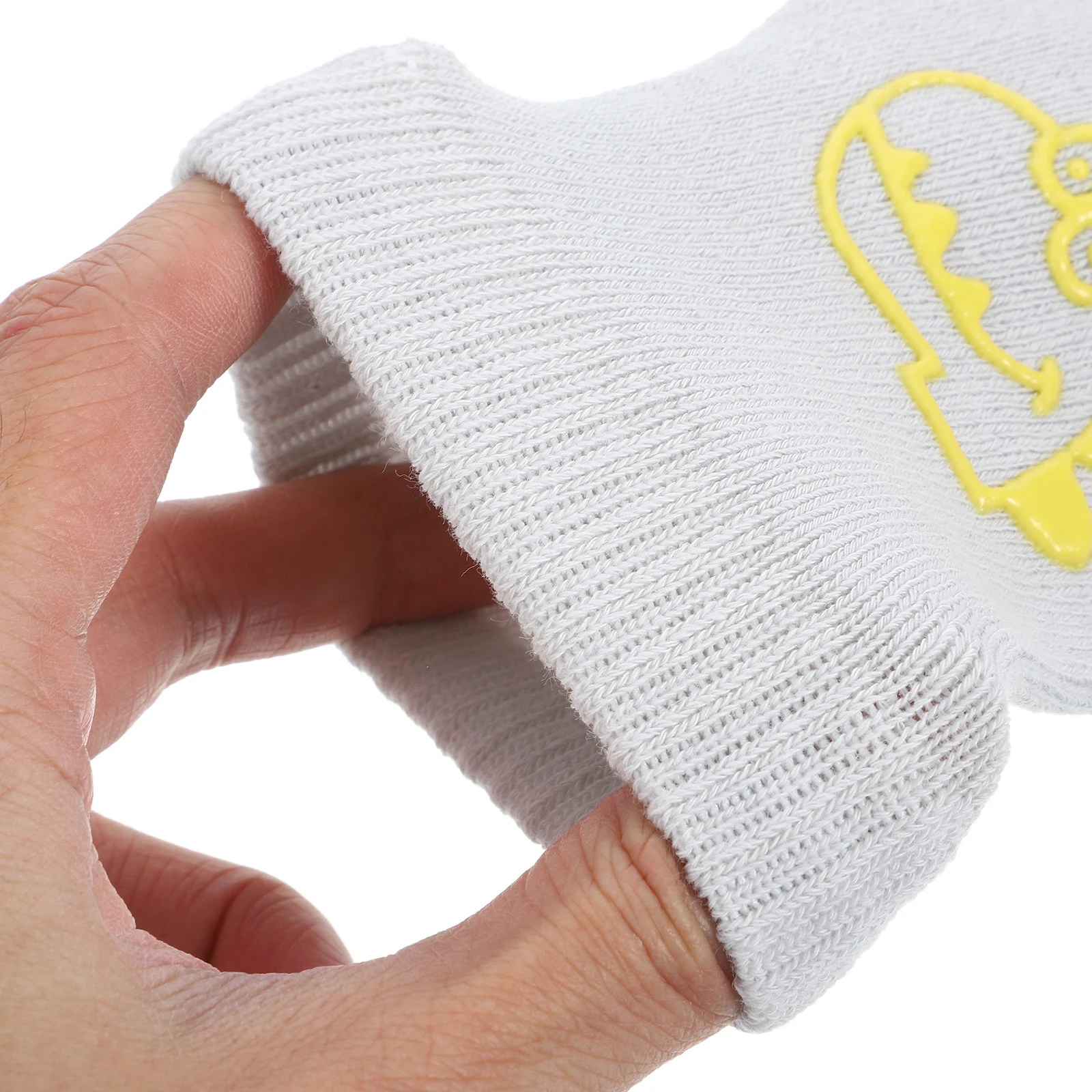 

2pcs Shoe Protective Socks For Shoes Cotton Non-Slip Lightweight Shoe Protective Socks For Dancers Dancing Supply