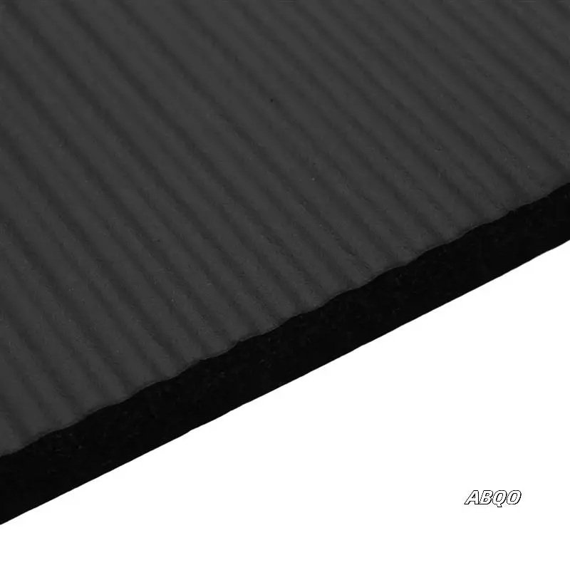 

3X Pilates Workout Mat Thick 60X25X1.5Cm Yoga Knee Pad Cushion Extra Support For Knees Wrists Elbows Black