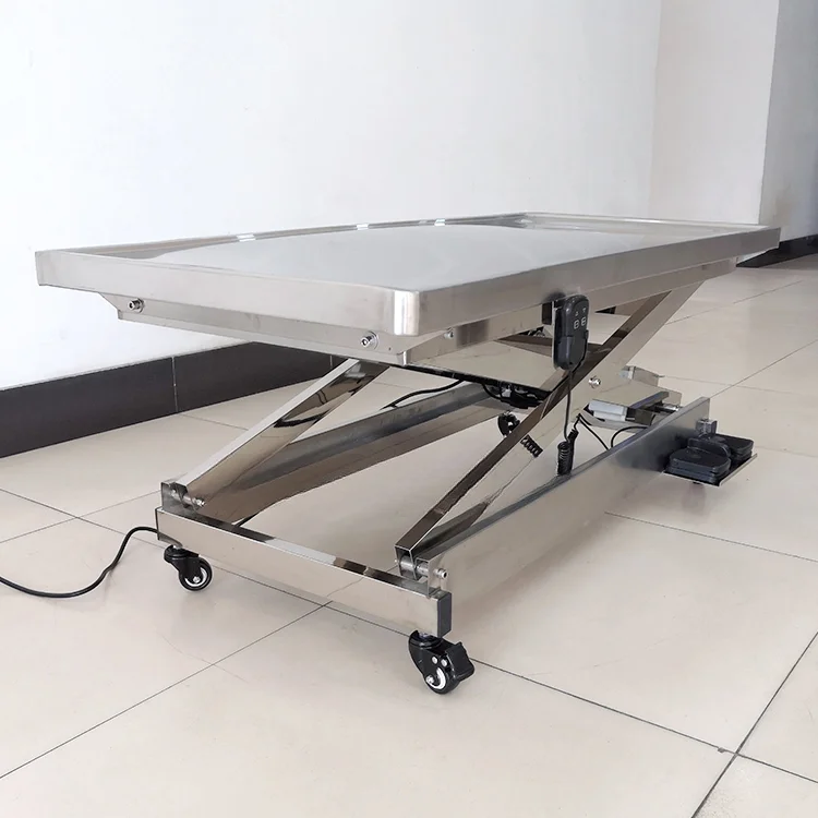 Veterinary Animal Operating Table Surgery Vet Bed Flat Top Stainless Steel Diagnosis and Treatment Table