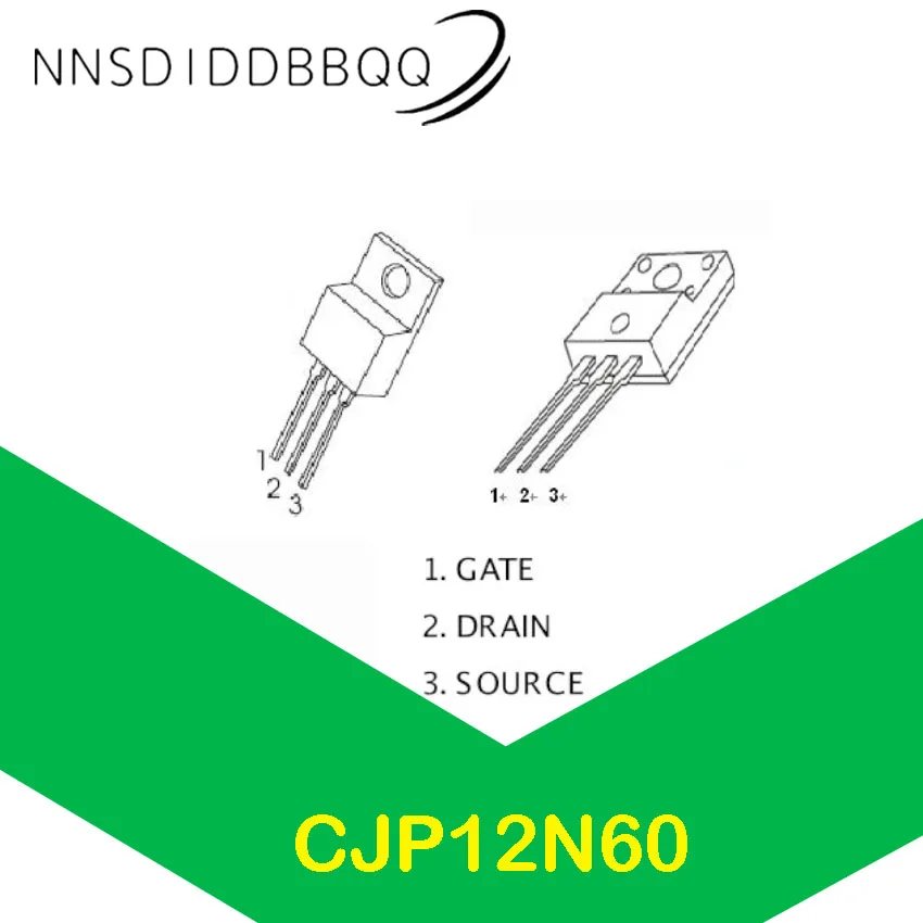 20PCS/lot CJP12N60 MOSFET Transistor TO-220-3L Electronic Components