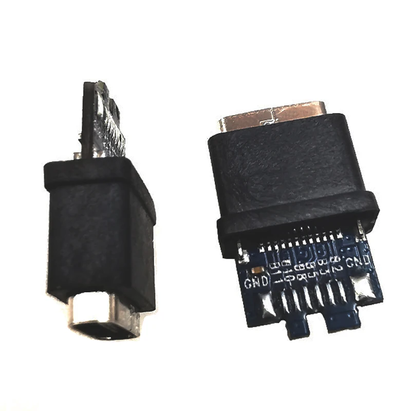 1PCS 16PIN Type-C Female USB-C 3.1 Test PCB Board Adapter Type C Male Female Connector Socket For Data Line Wire Cable Transfer