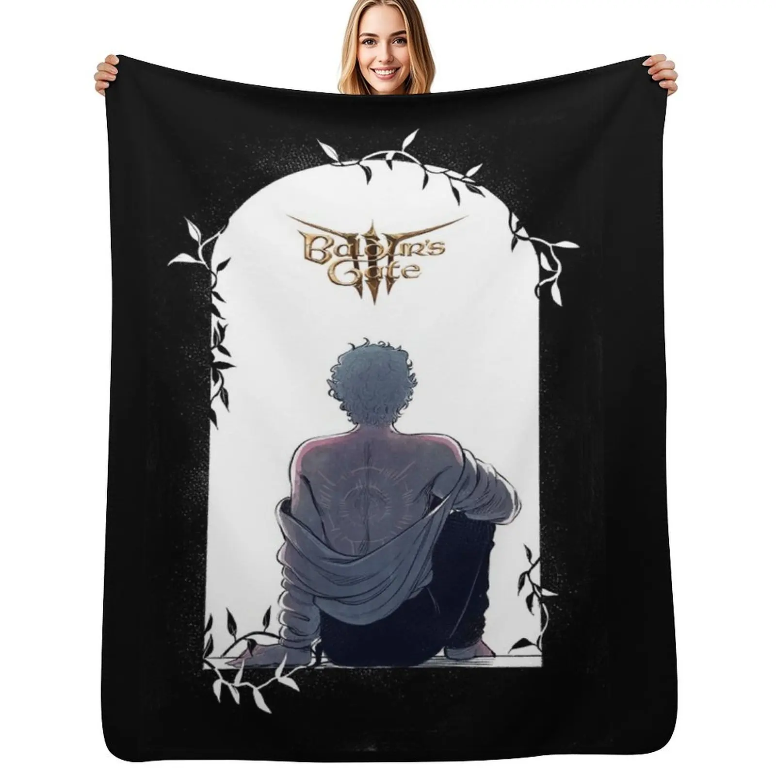 

Astarion Throw Blanket Stain Resistant Cozy Warm Blanket