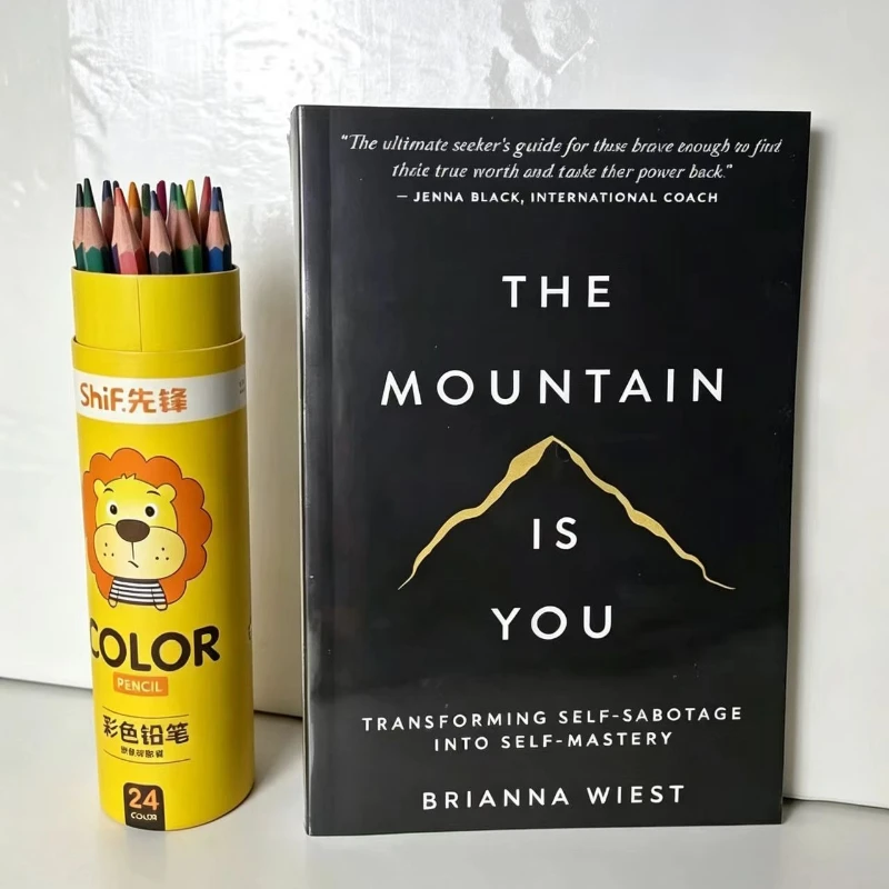 The Mountain Is You English Book Self Transformation Psychology Self Help Reading Book Inspirational Self Growth Novel