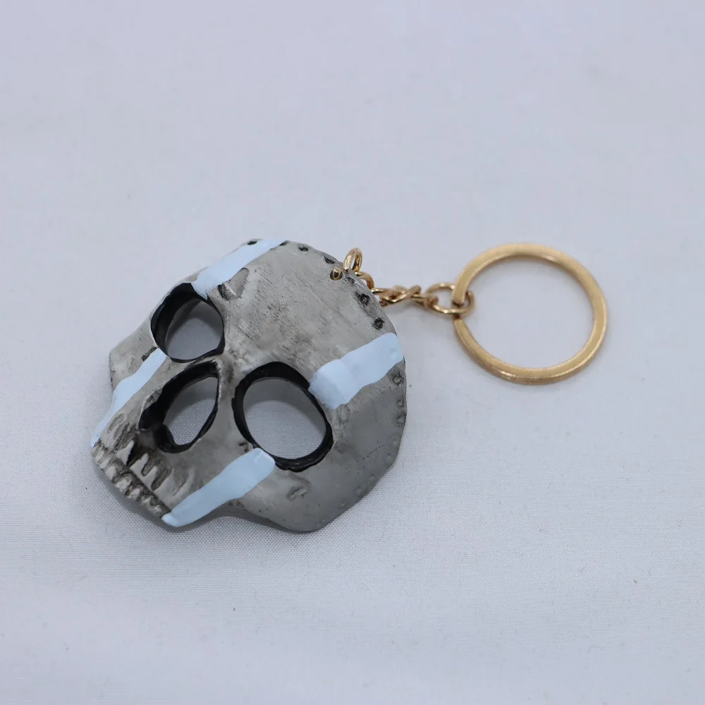 MW2 Ghost Skull Mask Keychain, Warzone Ghost Mask Keychain, Call of Duty keychain, gaming accessories