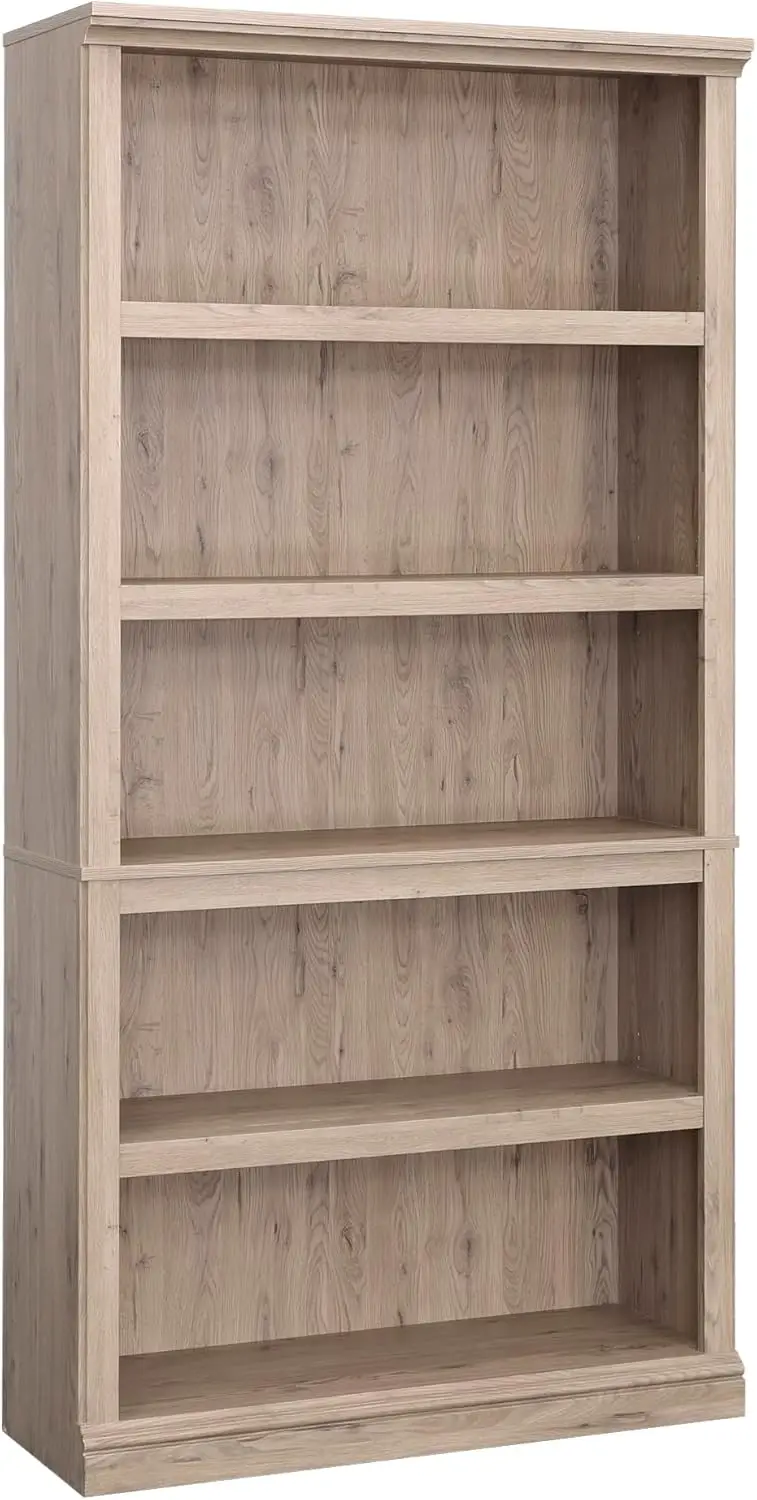 Miscellaneous Storage 5-Shelf Display Bookcase, Laurel Oak Finish