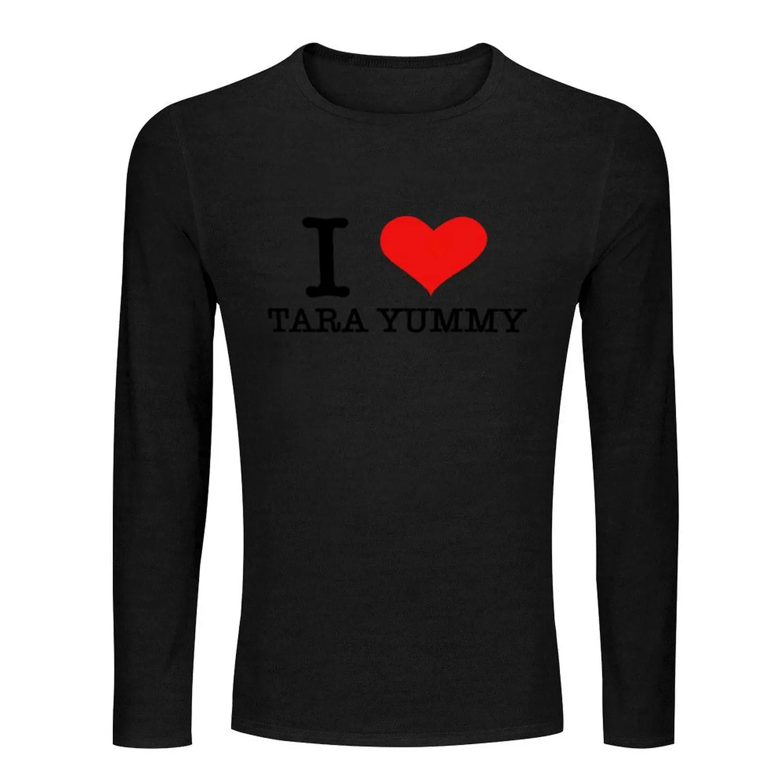 i heart tara yummy Long T-Shirt Blouse heavyweight t shirts mens t shirts casual stylish