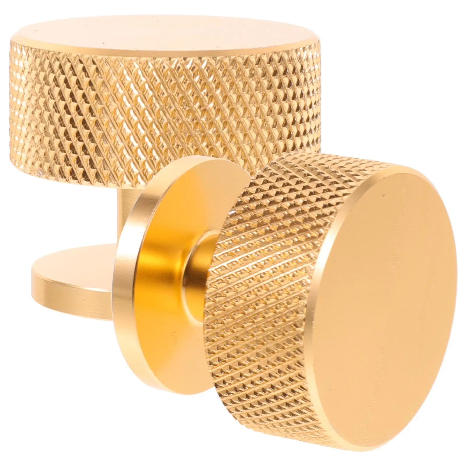 

2pcs Single Hole Handles for Kitchen Dresser Stainless Steel Round Knobs Cabinet Door Hardware Furniture Pulls