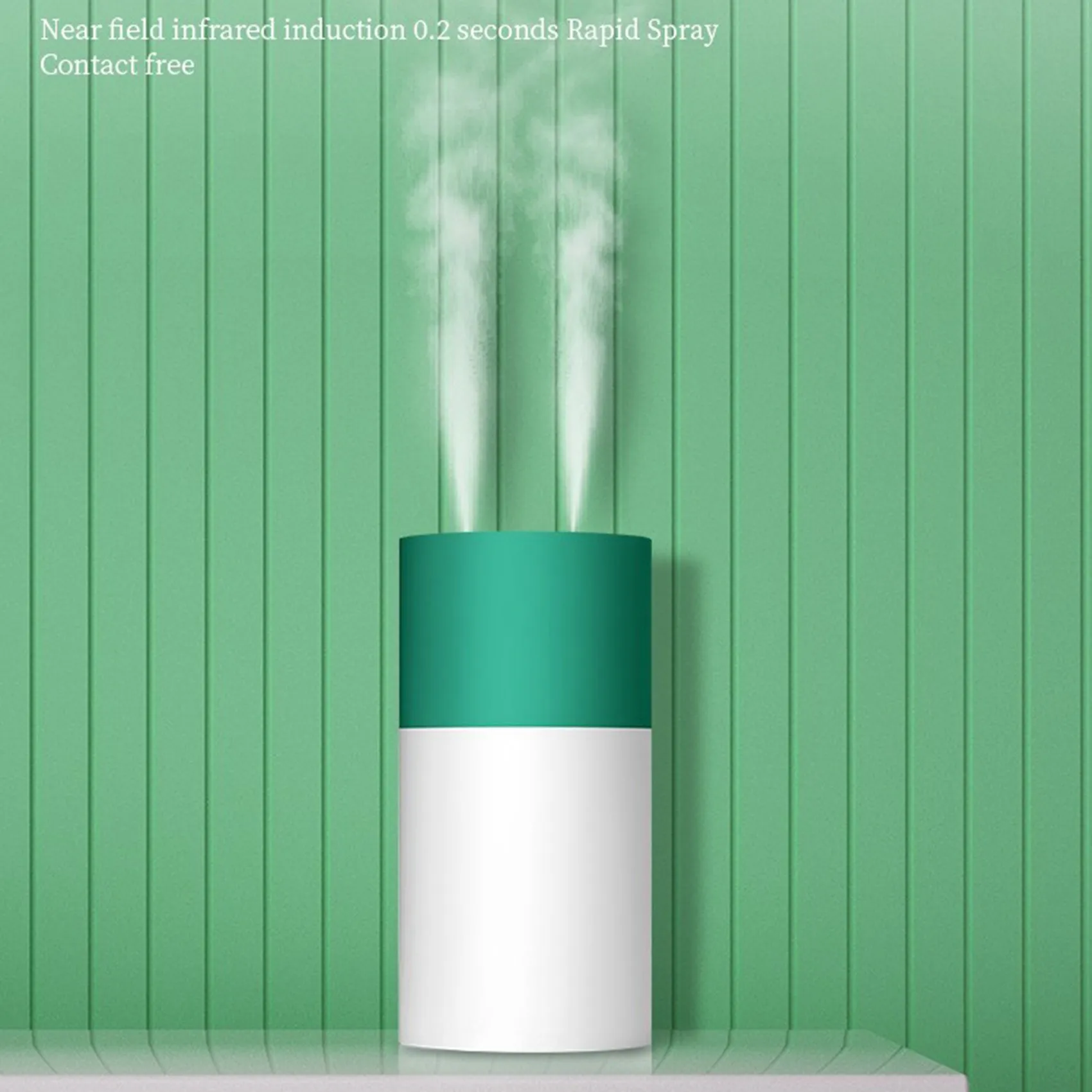 A13I-Intelligent Induction Sprayer Fast Sensing Infrared Air Humidifier Hand Washing Double Spray Hole Atomizer